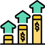higher revenues
