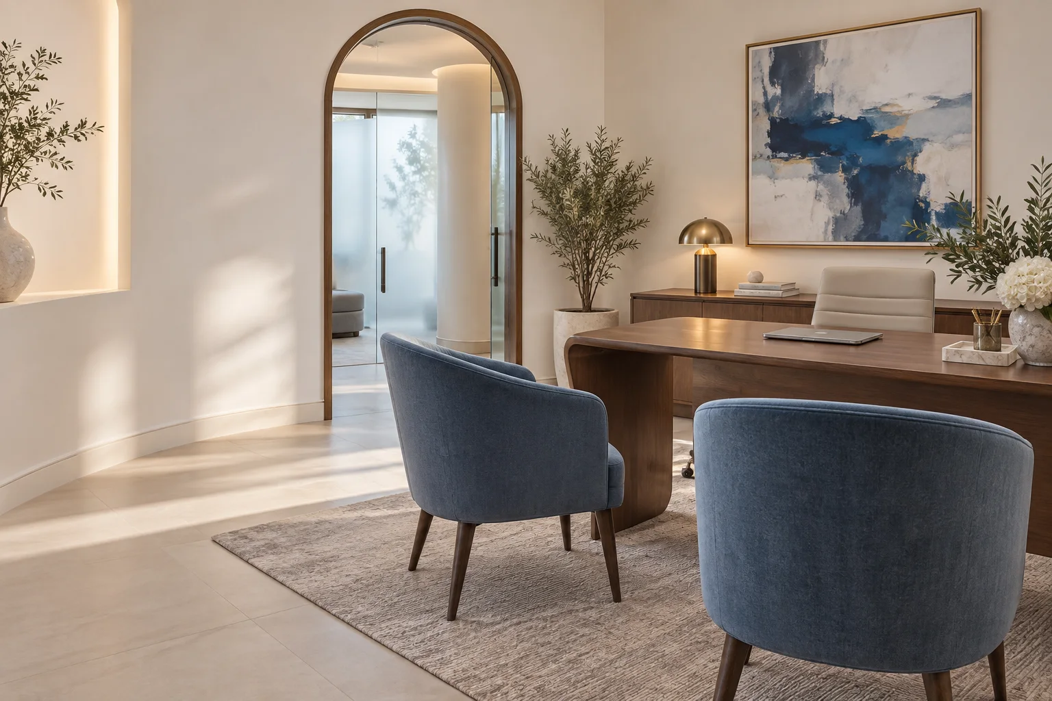 Illustrative consultation room