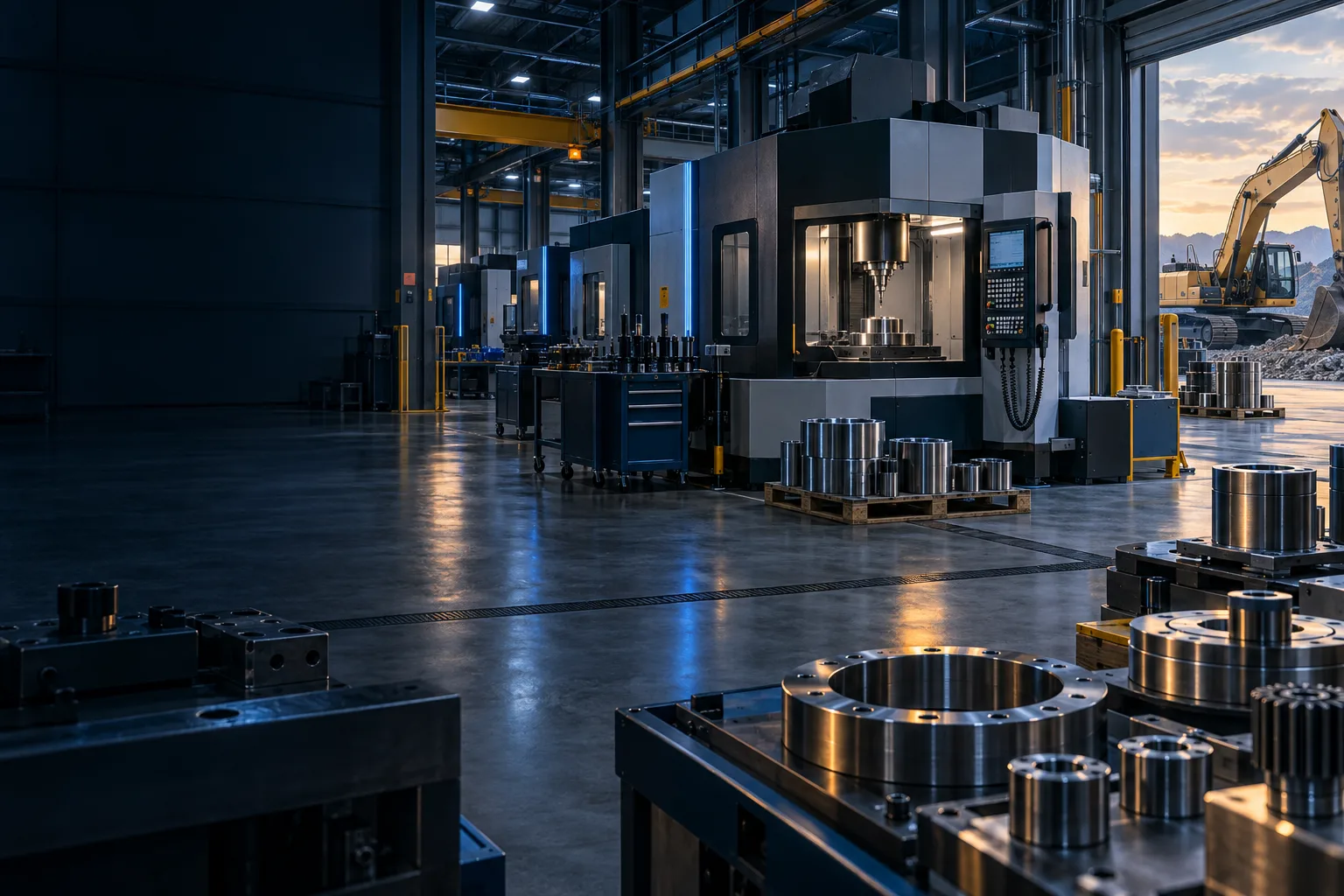 Illustrative manufacturing setting